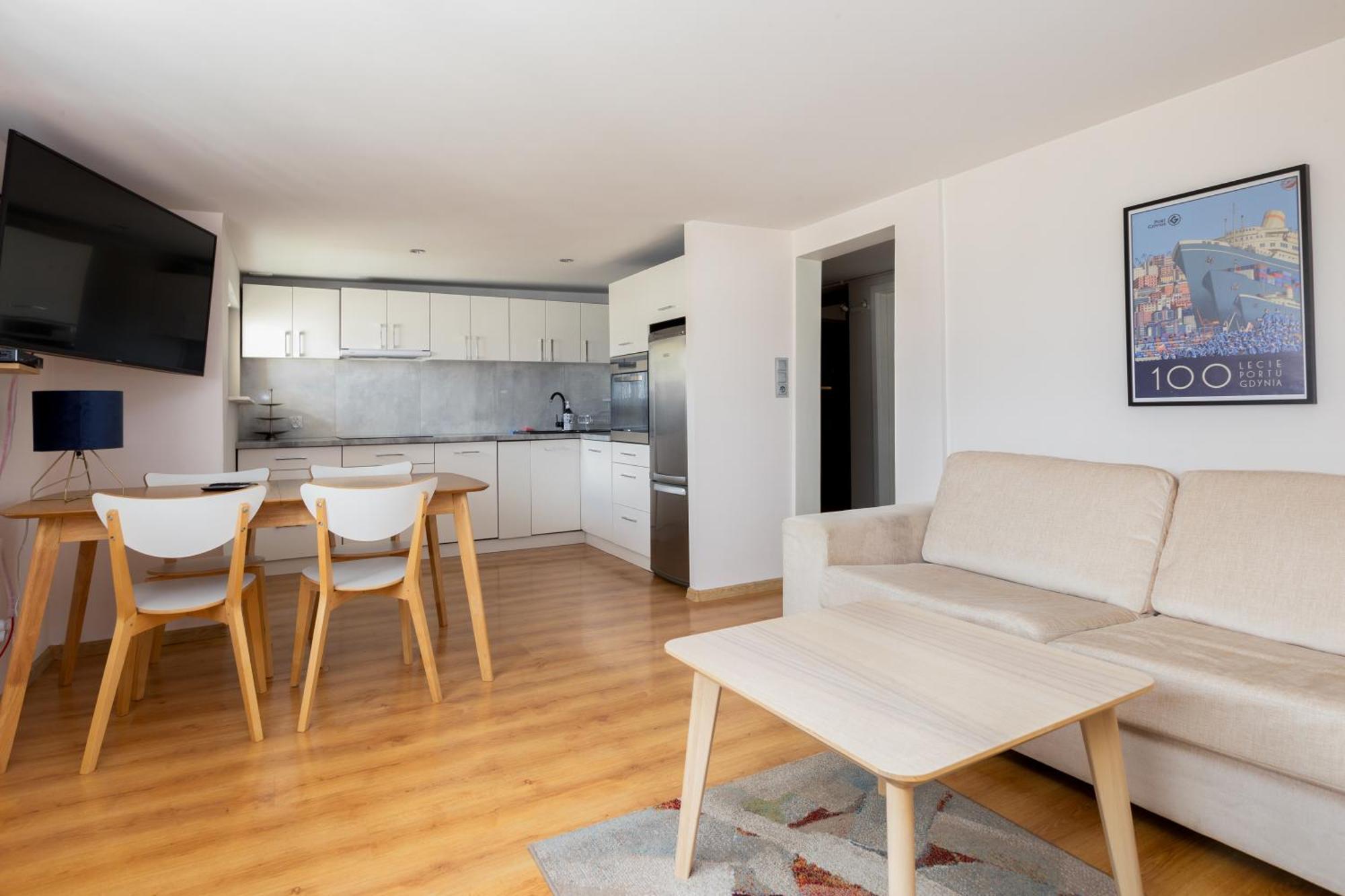 Gdynia Centrum Homely Apartment Extérieur photo